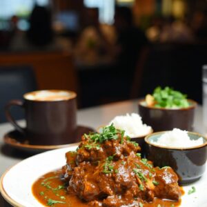 Chicken and Curry Goat Combo (3 pieces each)